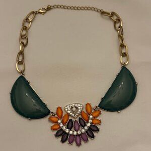 NECKLACE PINK BLUE w Rhinestones